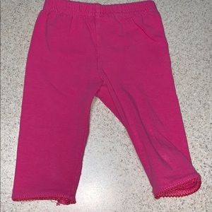 Pink sweatpants